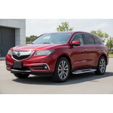 Бокові пороги Tayga V2 (2 шт., Алюміній) для Acura MDX 2013-2020 рр