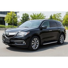 Бокові пороги BlackLine (2 шт., Алюміній) для Acura MDX 2013-2020 рр