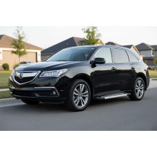 Бокові пороги Vision New Grey (2 шт., Алюміній) для Acura MDX 2013-2020 рр