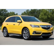 Бокові пороги Vision New Black (2 шт., Алюміній) для Acura MDX 2013-2020 рр