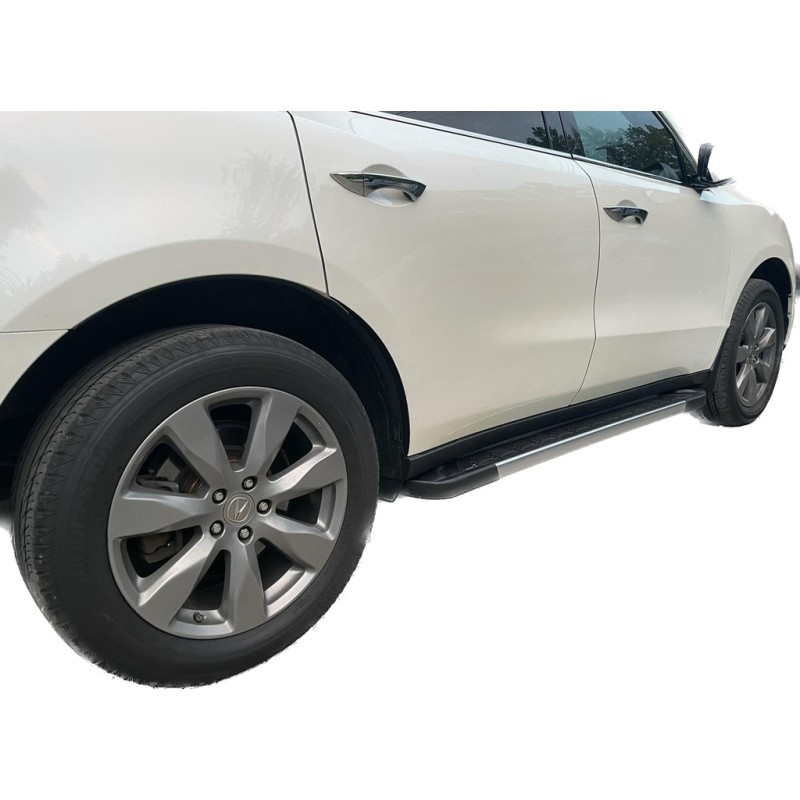 Бокові пороги RedLine V1 (2 шт., Алюміній) для Acura MDX 2013-2020 рр