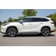 Бокові пороги Bosphorus Grey (2 шт., Алюміній) для Acura MDX 2013-2020 рр