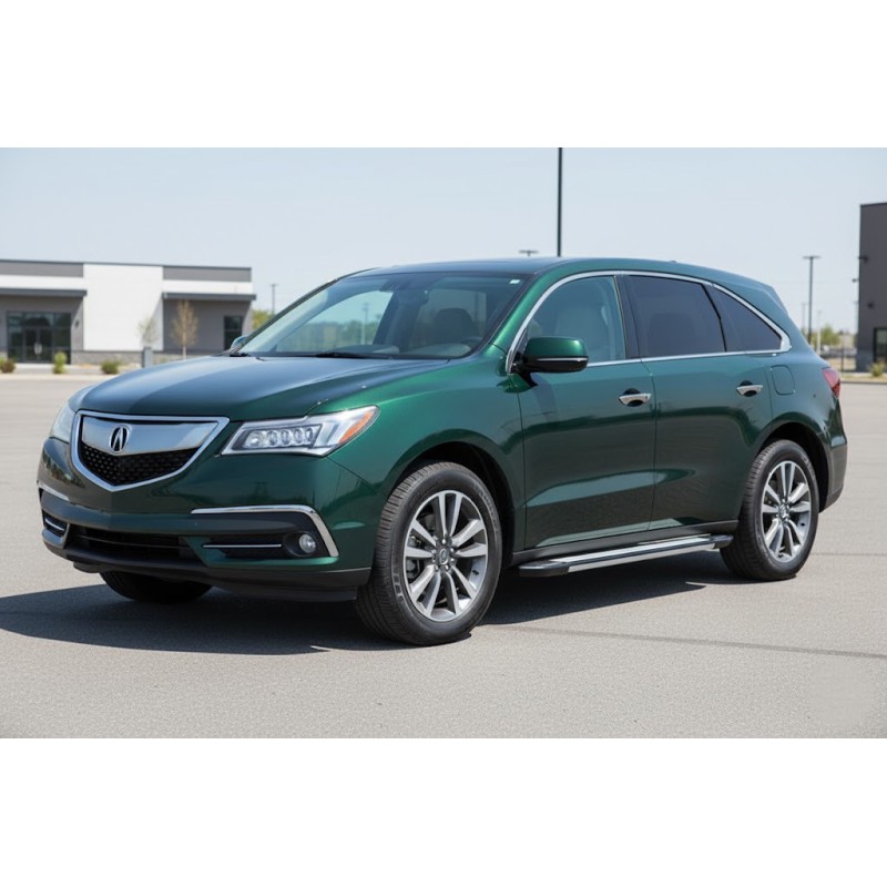 Бокові пороги Rainbow (2 шт., Алюміній) для Acura MDX 2013-2020 рр