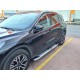 Бокові пороги Mevsim Grey (2 шт., Алюміній) для Ford Kuga/Escape 2019- рр