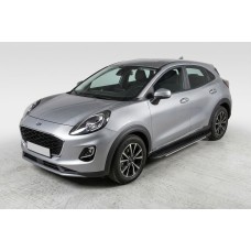 Боковые Подножки Bosphore Grey (2 шт., Алюминий) для Ford Puma 2019- гг