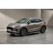Боковые Подножки Duru (2 шт., Алюминий) для Ford Puma 2019- гг