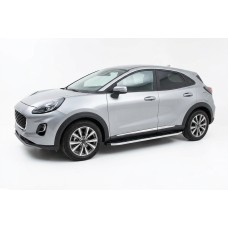 Боковые Подножки Fullmond (2 шт., Алюминий) для Ford Puma 2019- гг
