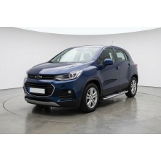 Боковые Подножки Mevsim Grey (2 шт., Алюминий) для Chevrolet Trax 2012-2023 гг