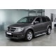 Боковые Подножки Mevsim Grey (2 шт., Алюминий) для Dodge Journey 2008-2020 гг