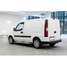 Боковые Подножки Mevsim Grey (2 шт., Алюминий) для Fiat Doblo I 2001-2005 гг