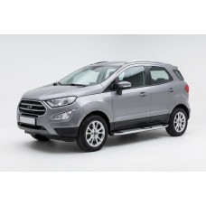 Боковые Подножки Mevsim Grey (2 шт., Алюминий) для Ford Ecosport 2013-2022 гг