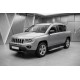 Боковые Подножки Mevsim Grey (2 шт., Алюминий) для Jeep Compass 2006-2016 гг