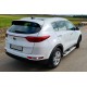 Боковые Подножки Mevsim Grey (2 шт., Алюминий) для Kia Sportage 2015-2021 гг