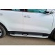 Боковые Подножки Mevsim Grey (2 шт., Алюминий) для Kia Sportage 2015-2021 гг