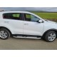 Бокові пороги Mevsim Grey (2 шт., Алюміній) для Kia Sportage 2015-2021 рр