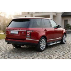 Бокові пороги Mevsim Grey (2 шт., Алюміній) для Range Rover IV L405 2013-2021 рр