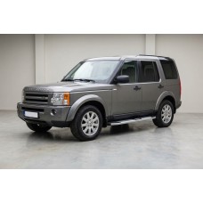 Боковые Подножки Mevsim Grey (2 шт., Алюминий) для Land Rover Discovery III 2004–2009 гг