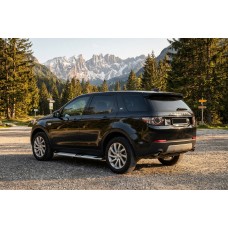 Бокові пороги Mevsim Grey (2 шт., Алюміній) 2014-2019 для Land Rover Discovery Sport 2014- рр