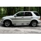 Боковые Подножки Mevsim Grey (2 шт., Алюминий) для Mercedes ML W163 1997-2005 гг