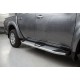 Боковые Подножки Mevsim Grey (2 шт., Алюминий) для Mitsubishi L200 2006-2015 гг