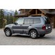 Боковые Подножки Mevsim Grey (2 шт., Алюминий) для Mitsubishi Pajero Wagon III 1999-2006 гг