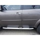 Боковые пороги Mevsim Grey (2 шт., алюминий) для Mitsubishi Pajero Sport 2008-2015 гг
