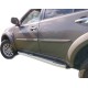Боковые пороги Mevsim Grey (2 шт., алюминий) для Mitsubishi Pajero Sport 2008-2015 гг