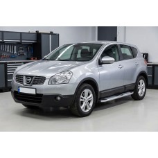 Боковые Подножки Mevsim Grey (2 шт., Алюминий) для Nissan Qashqai 2007-2010 гг