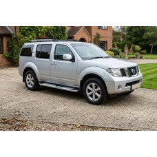 Боковые Подножки Mevsim Grey (2 шт., Алюминий) для Nissan Pathfinder R51 2005-2014 гг