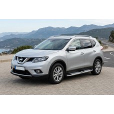 Боковые Подножки Mevsim Grey (2 шт., Алюминий) для Nissan X-trail T32/Rogue 2014-2021 гг