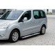 Боковые Подножки Mevsim Grey (2 шт., Алюминий) для Peugeot Partner Tepee 2008-2018 гг