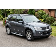 Боковые Подножки Mevsim Grey (2 шт., Алюминий) для Suzuki Grand Vitara 2005-2017 гг