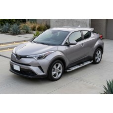 Боковые Подножки Mevsim Grey (2 шт., Алюминий) для Toyota C-HR 2016-2023 гг