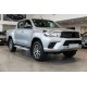 Боковые Подножки Mevsim Grey (2 шт., Алюминий) для Toyota Hilux 2015- гг
