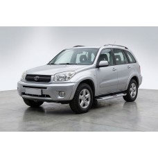 Боковые Подножки Mevsim Grey (2 шт., Алюминий) для Toyota Rav 4 2001-2005 гг