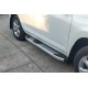 Боковые Подножки Mevsim Grey (2 шт., Алюминий) для Toyota Rav 4 2006-2013 гг