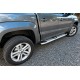 Боковые Подножки Mevsim Grey (2 шт., Алюминий) для Volkswagen Amarok 2010-2022 гг