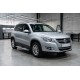 Боковые Подножки Mevsim Grey (2 шт., Алюминий) для Volkswagen Tiguan 2007-2016 гг