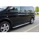 Бокові пороги Mevsim Grey (2 шт., Алюміній) коротка база для Volkswagen T5 Transporter 2003-2010 рр