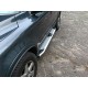 Боковые пороги Mevsim Grey (2 шт., алюминий) для Volvo XC90 2002-2014 гг