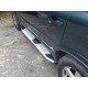 Боковые пороги Mevsim Grey (2 шт., алюминий) для Volvo XC90 2002-2014 гг