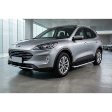 Бокові пороги Fullmond (2 шт., Алюміній) для Ford Kuga/Escape 2019- рр