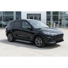 Бокові пороги Rainbow (2 шт., Алюміній) для Ford Kuga/Escape 2019- рр