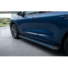 Бокові пороги Maya Blue (2 шт., Алюміній) для Ford Kuga/Escape 2019- рр