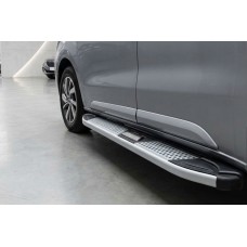 Бокові пороги Mevsim Grey (2 шт., Алюміній) XS - Коротка база для Citroen SpaceTourer 2016- рр