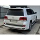 Задній бампер 2016-2025 під фарбування (Китай) для Toyota Land Cruiser 200