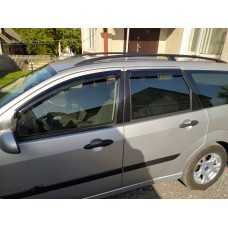 Ветровики SW (4 шт, HIC) для Ford Focus I 1998–2005 гг