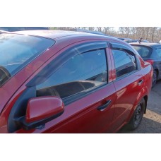 Ветровики SD (4 шт, HIC) для Chevrolet Aveo T200 2002-2008 гг