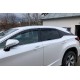 Вітровики з хром молдингом Short (4 шт, HIC) для Lexus RX 2016-2022 рр