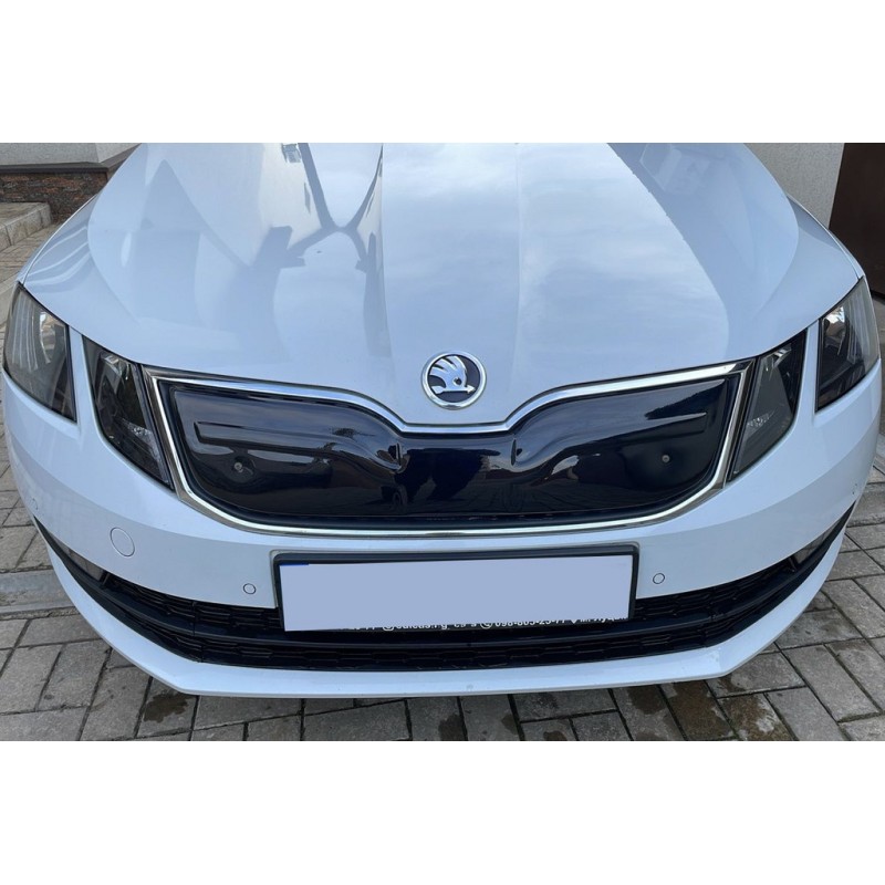 Зимняя решетка (2017-2020) Матовая для Skoda Octavia III A7